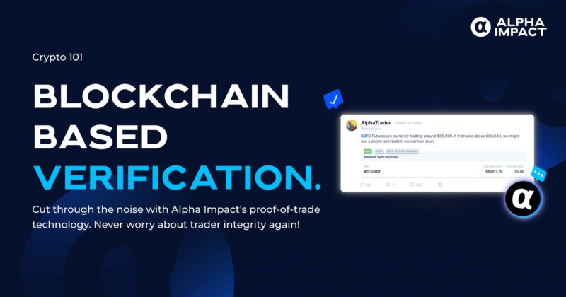 Alpha Impact’s Blockchain Verification Ensuring Trader Integrity and Trust